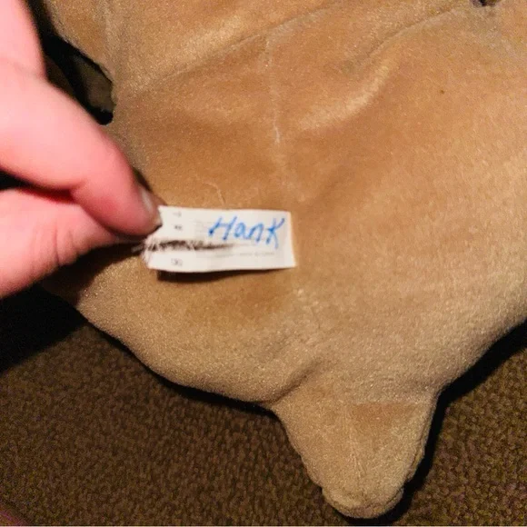 Vintage Pound Puppies 1985 Galoob Stuffed Brown Dog Puppy Retro Plush Toy - Picture 8 of 8